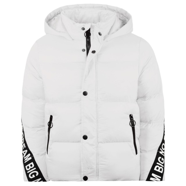 Jacket with tape | WHITE