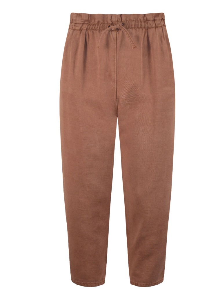 Trousers with frills | TERRACOTTA Trousers with frills | TERRACOTTA