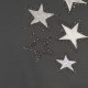 Fleece blouse with stars | BLACK