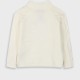 Knit sweater for girls | ECRU