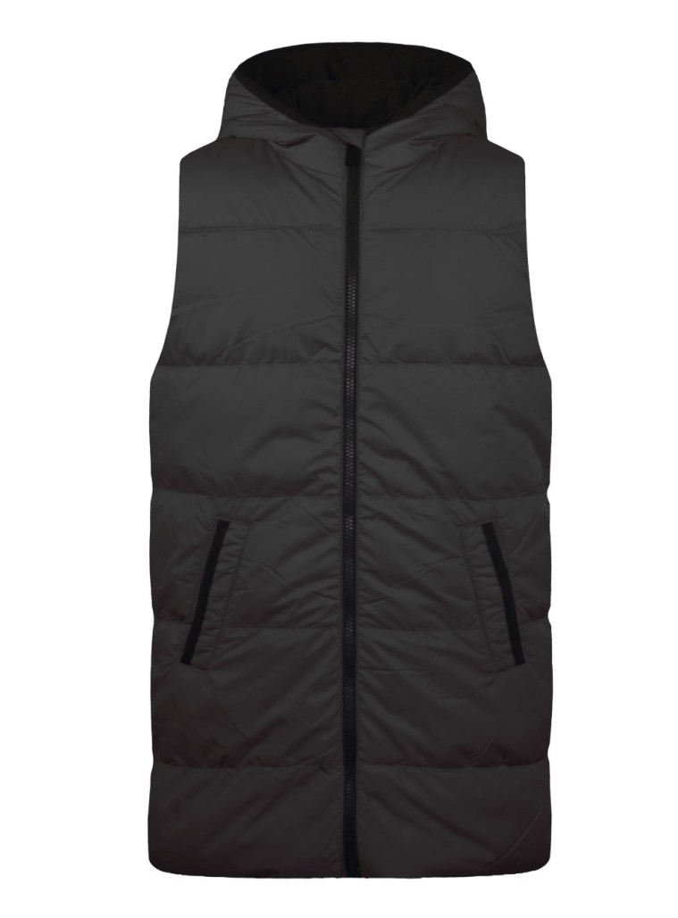 Long sleevless jacket-Available at size No 18 | BLACK Long sleevless jacket-Available at size No 18 | BLACK