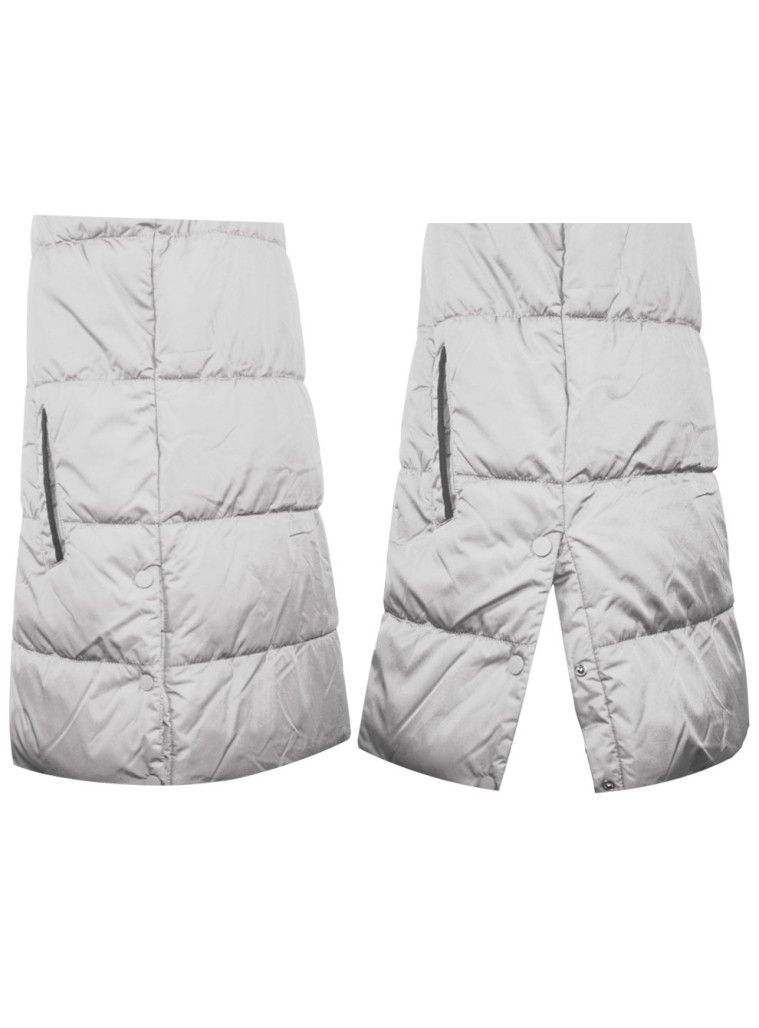 Long sleevless jacket-Available at size No 18 | WHITE Long sleevless jacket-Available at size No 18 | WHITE