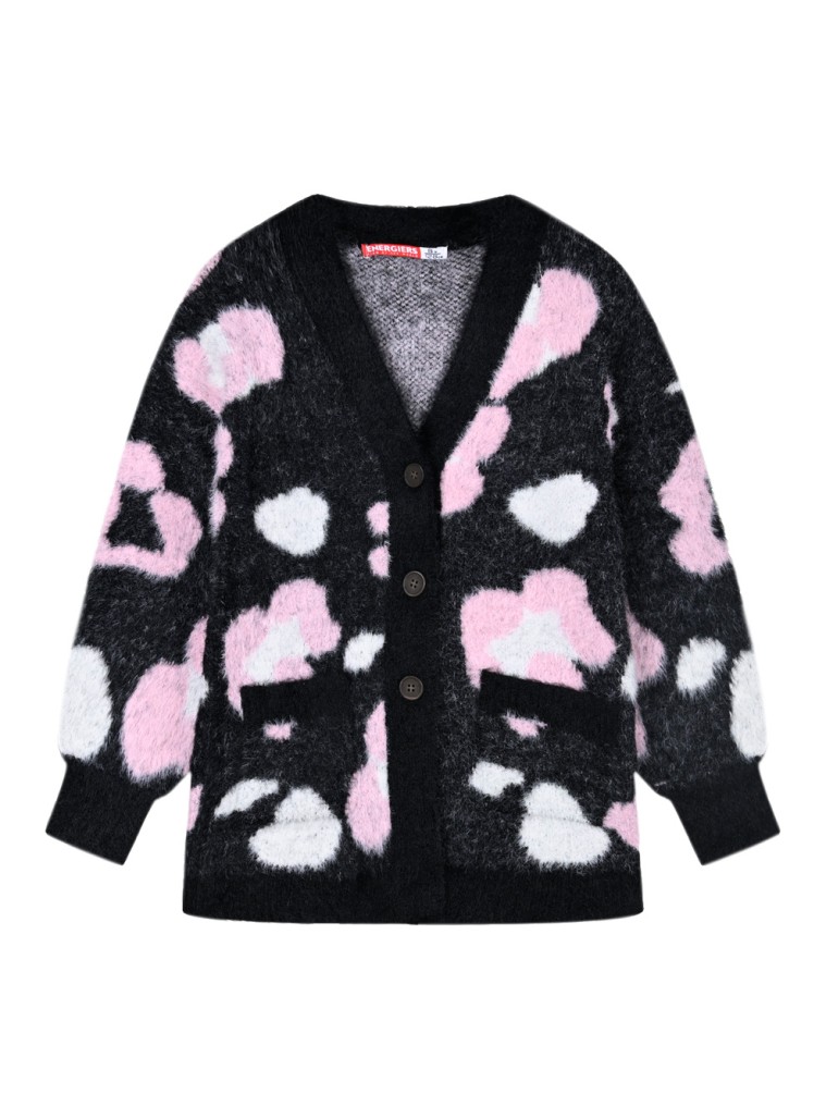 Knit cardigan | BLACK