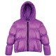 Girl΄s short puffer jacket with hood | DAHLIA