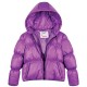 Girl΄s short puffer jacket with hood | DAHLIA