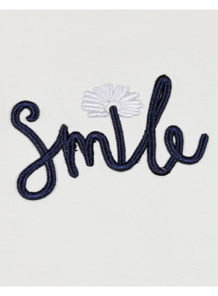 Μπλούζα φούτερ με κέντημα για κορίτσι | ΕΚΡΟΥ