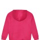 Girl΄s fleece blouse with hood and embroidery | ORCHID