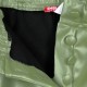 Imitation leather shorts for girls | DESERT GREEN
