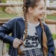 Δερμάτινο μπολερό για κορίτσι | ΜΑΥΡΟ Δερμάτινο μπολερό για κορίτσι | ΜΑΥΡΟ