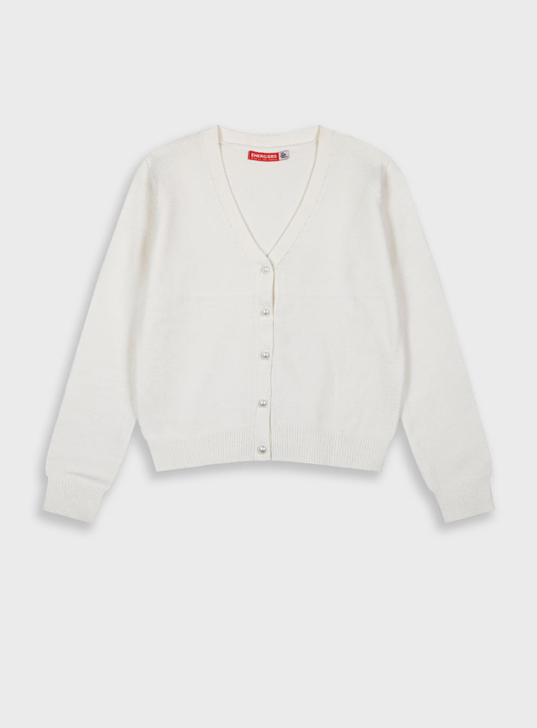 Πλεκτή ζακέτα για κορίτσι | ΕΚΡΟΥ Πλεκτή ζακέτα για κορίτσι | ΕΚΡΟΥ