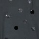 Girl΄s jersey blouse with reversile sequins | ANTHRACITE