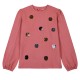 Girl΄s jersey blouse with reversile sequins | FRAISE