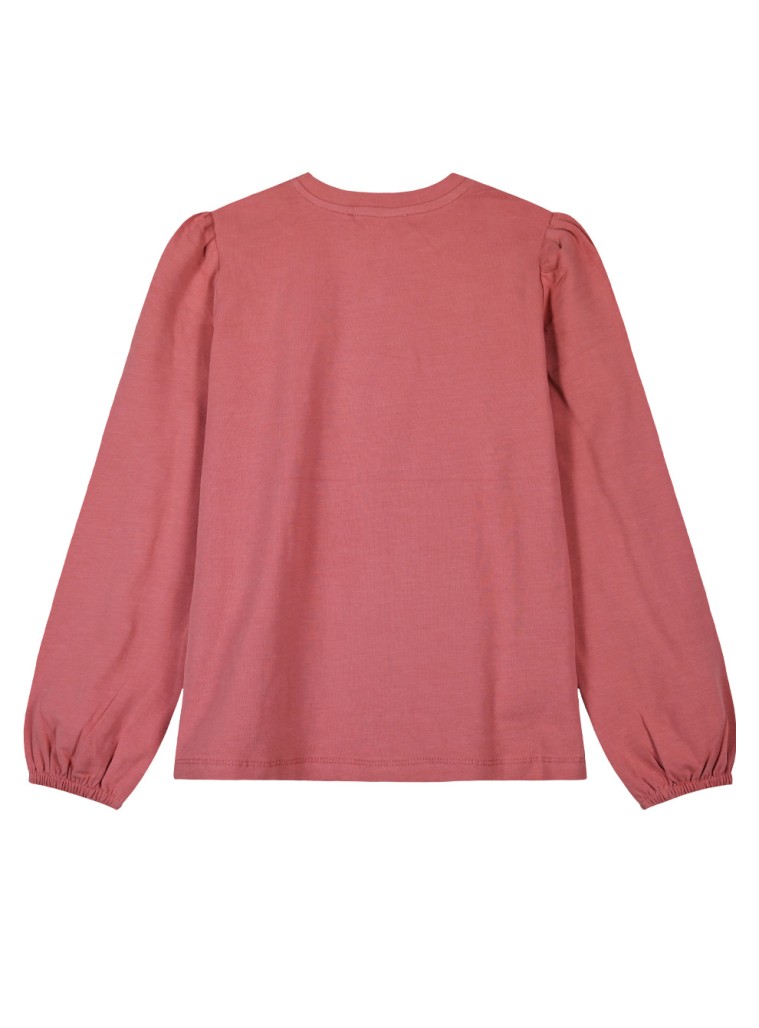 Girl΄s jersey blouse with reversile sequins | FRAISE