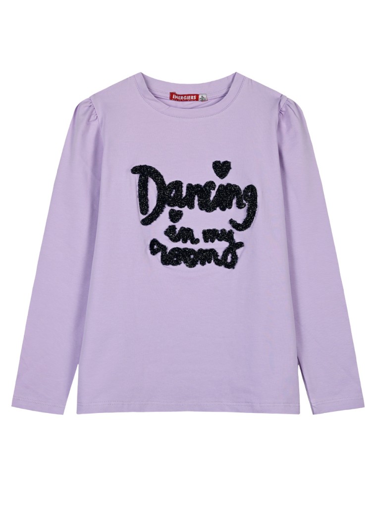 Μπλούζα βαμβακερή με κέντημα για κορίτσι | ΛΙΛΑ Μπλούζα βαμβακερή με κέντημα για κορίτσι | ΛΙΛΑ