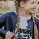 Μπλούζα βαμβακερή με κέντημα για κορίτσι | ΕΚΡΟΥ Μπλούζα βαμβακερή με κέντημα για κορίτσι | ΕΚΡΟΥ