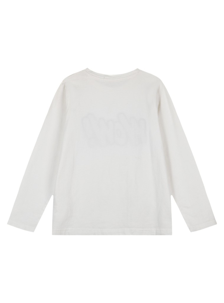 Μπλούζα μακό με κέντημα και παγιέτες στο στήθος για κορίτσι | ΕΚΡΟΥ