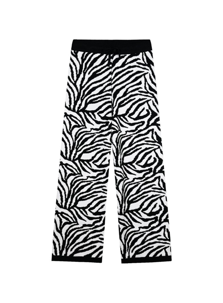 Πλεκτή παντελόνα με animal print για κορίτσι | ΕΜΠΡΙΜΕ Πλεκτή παντελόνα με animal print για κορίτσι | ΕΜΠΡΙΜΕ