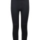 Girl΄s long solid colour leggings | BLACK