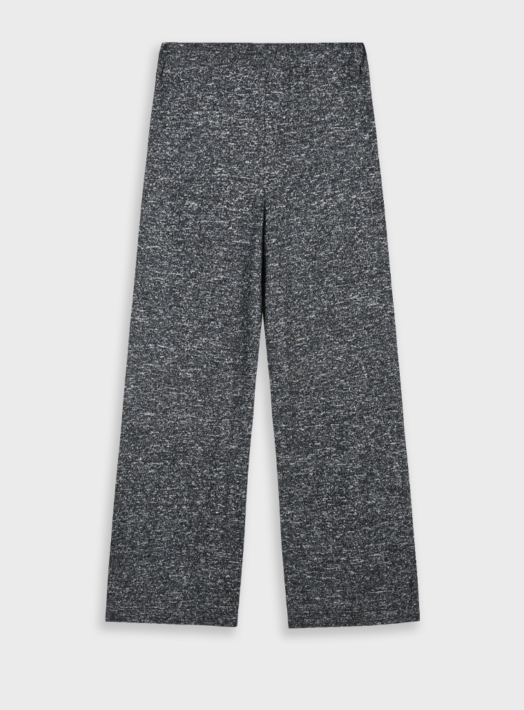 Girl΄s knit culottes | BLACK