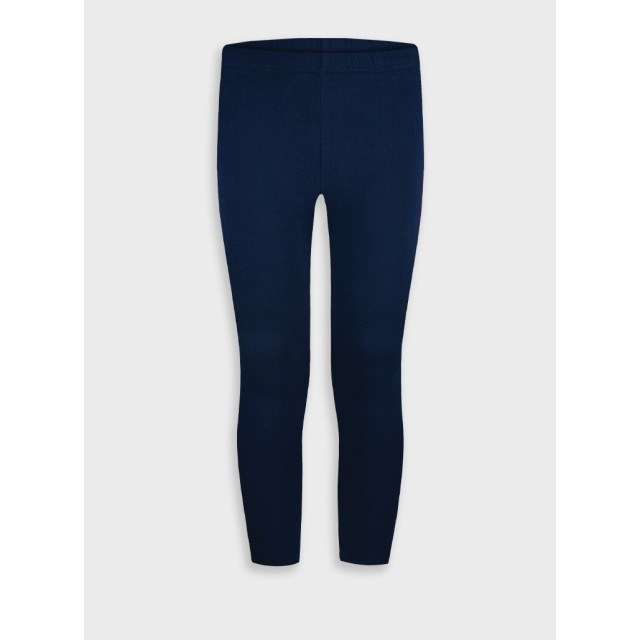 Leggings with decorative panel | NAVY