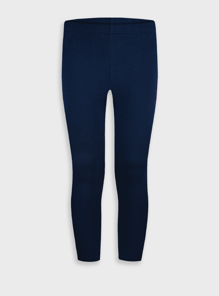 Leggings with decorative panel | NAVY Leggings with decorative panel | NAVY
