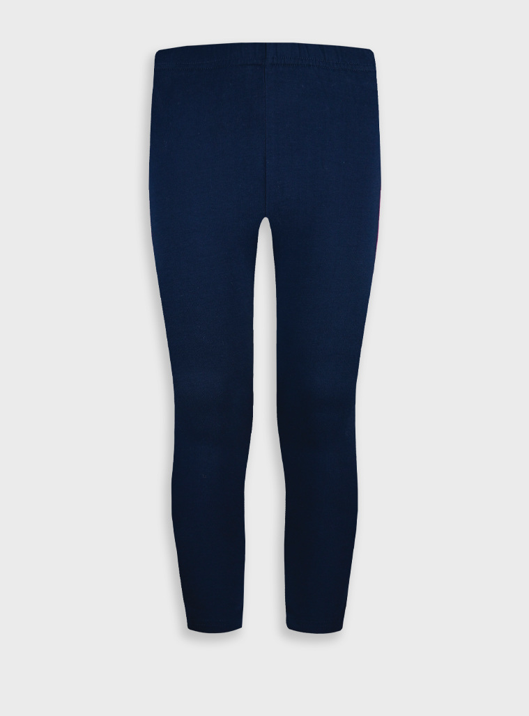 Leggings with decorative panel | NAVY Leggings with decorative panel | NAVY