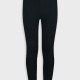 Leggings with decorative panel | BLACK