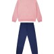 Girl΄s fleece set with blouse with print and sweatpants with elastic waistband, Eco Friendly | INDIGO