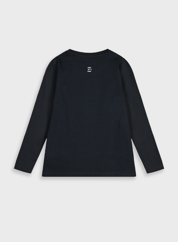 Sport blouse for girls | BLACK