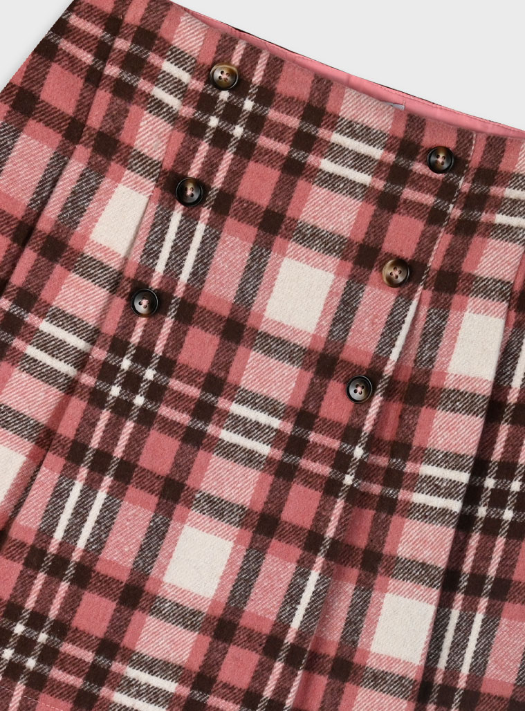 Καρώ φούστα για κορίτσι | ΚΑΡΡΩ