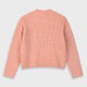 Πλεκτό πουλόβερ για κορίτσι | ΣΚΟΝΙΣΜΕΝΟ ΡΟΖ Πλεκτό πουλόβερ για κορίτσι | ΣΚΟΝΙΣΜΕΝΟ ΡΟΖ
