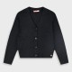 Knit cardigan for girls | BLACK Knit cardigan for girls | BLACK