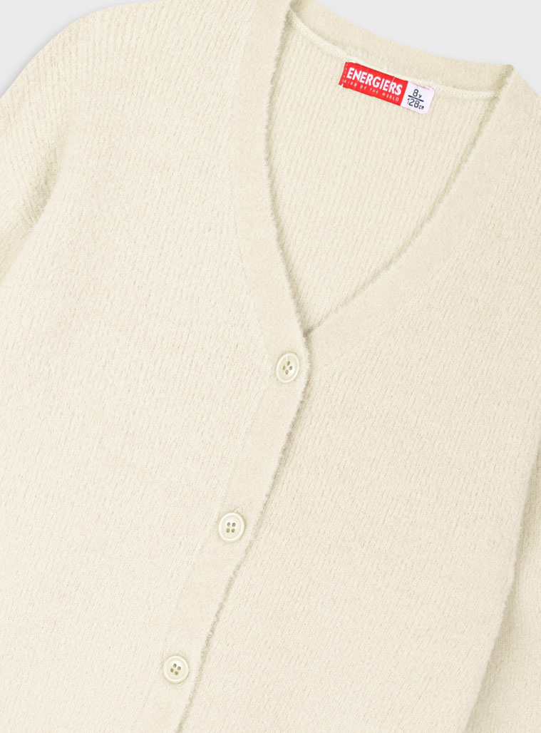 Πλεκτή ζακέτα για κορίτσι | ΕΚΡΟΥ Πλεκτή ζακέτα για κορίτσι | ΕΚΡΟΥ