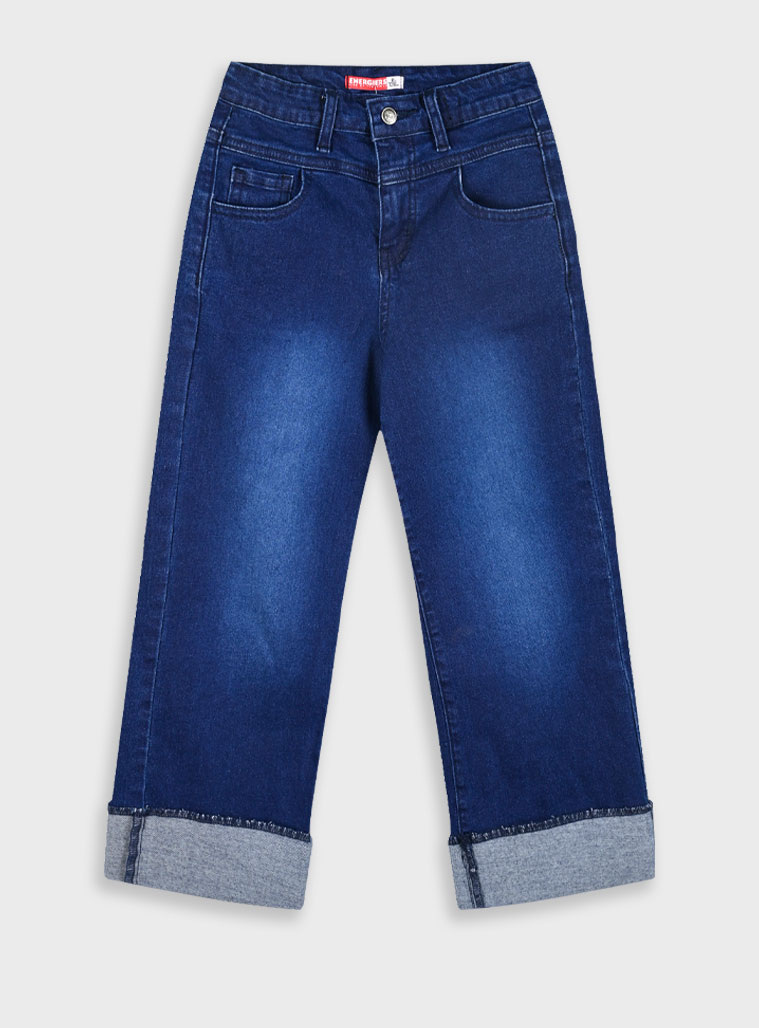 Wide leg jeans for girls | BLUE DENIM Wide leg jeans for girls | BLUE DENIM