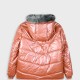 Metallic coat for girls | DUSTY PINK