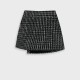 Checkered skirt for girls | BLACK Checkered skirt for girls | BLACK
