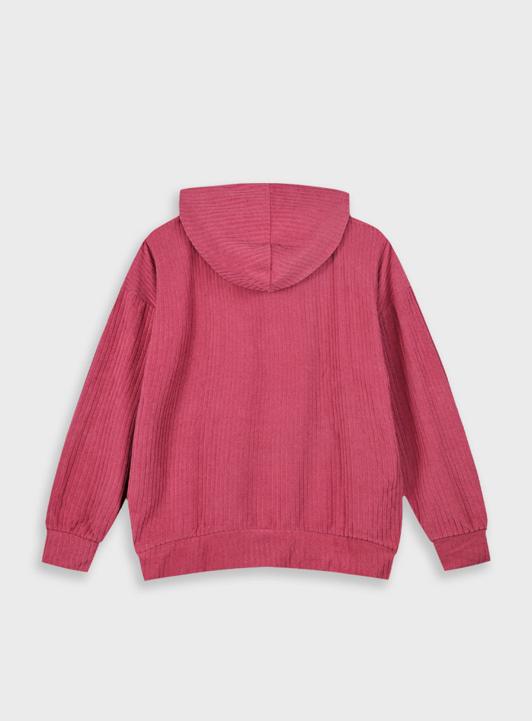 Ribbed hoodie for girls | FRAISE Ribbed hoodie for girls | FRAISE