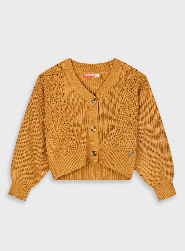 Knit cardigan for girls | AMBER