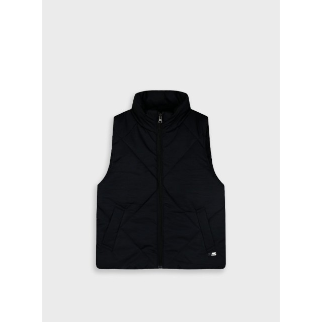 Sleeveless vest jacket for girls | BLACK Sleeveless vest jacket for girls | BLACK