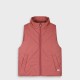 Sleeveless vest jacket for girls | PEARL PINK