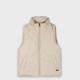 Sleeveless vest jacket for girls | CREAM
