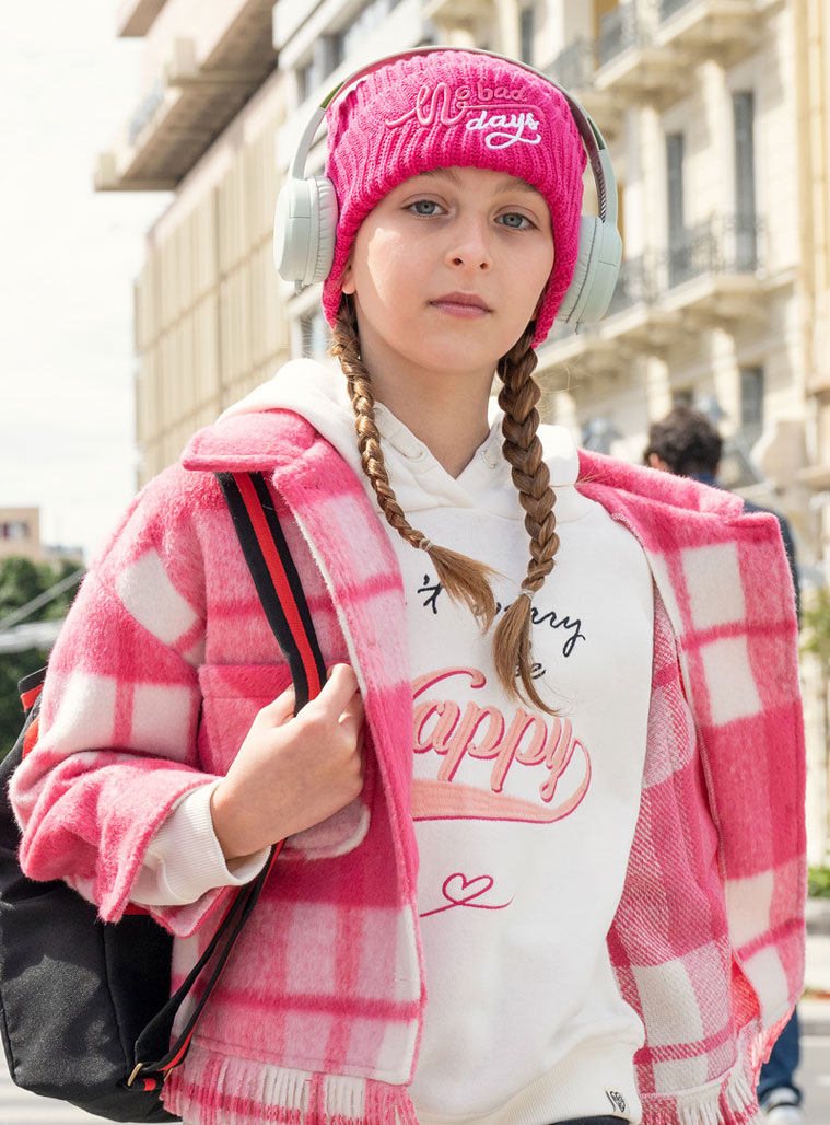 Καρώ πουκάμισο μπουφάν για κορίτσι | ΚΑΡΡΩ