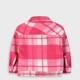 Checkered overshirt coat for girls | CHECK
