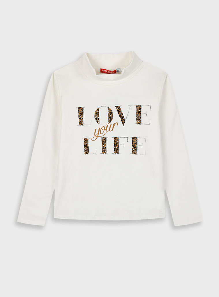 Μακό ζιβάγκο με τύπωμα για κορίτσι | ΕΚΡΟΥ