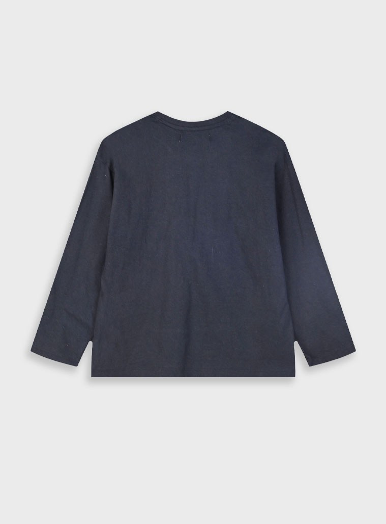 Jersey shirt with print for girls | ANTHRACITE