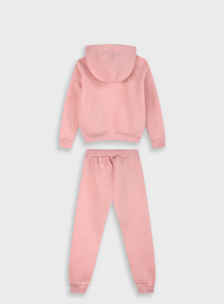 Σετ φούτερ φόρμα με τύπωμα για κορίτσι | ΣΚΟΝΙΣΜΕΝΟ ΡΟΖ Σετ φούτερ φόρμα με τύπωμα για κορίτσι | ΣΚΟΝΙΣΜΕΝΟ ΡΟΖ