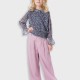 Wide leg pants for girls | DUSTY LILAC