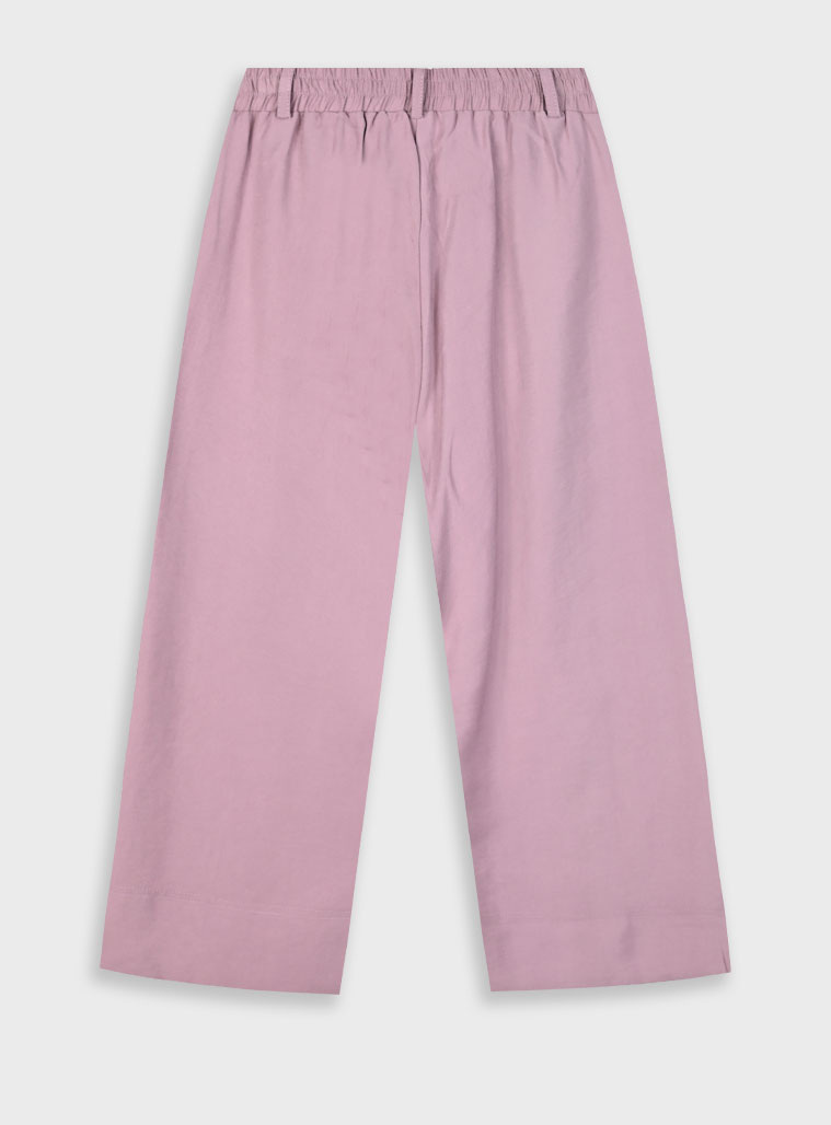 Wide leg pants for girls | DUSTY LILAC