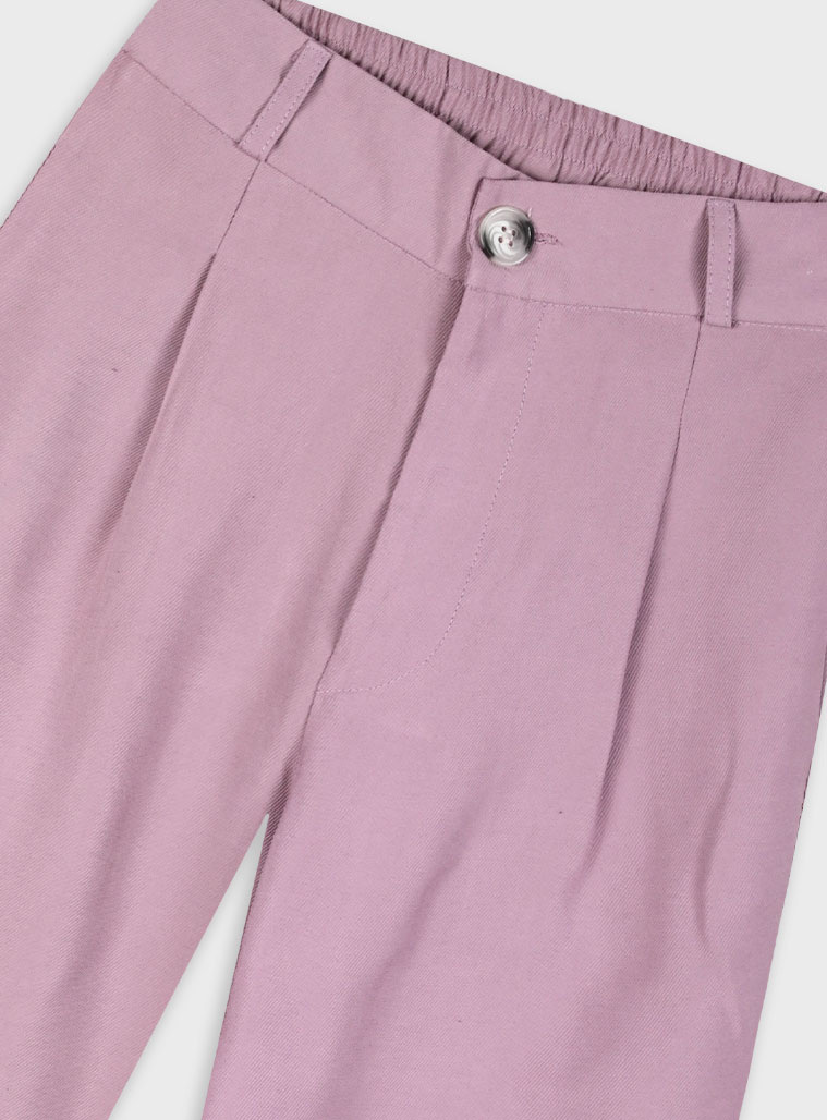 Wide leg pants for girls | DUSTY LILAC
