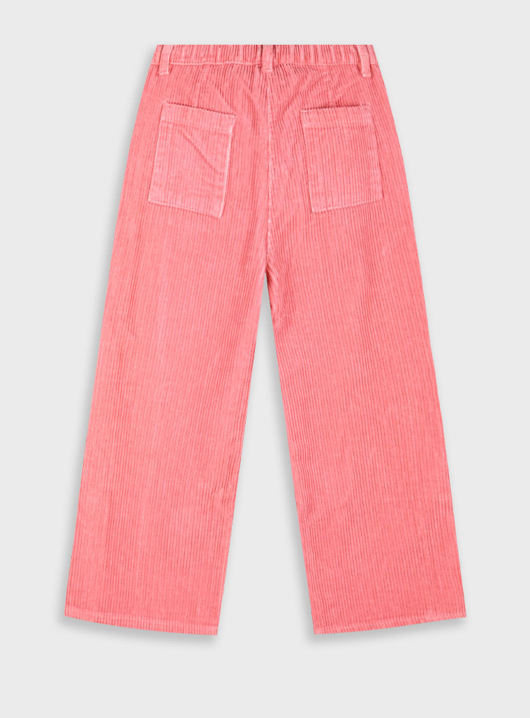 Παντελόνι κοτλέ φαρδύ για κορίτσι | ΠΕΡΛΕ